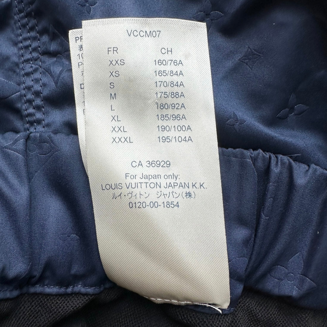 Louis Vuitton Navy Monogram Shorts