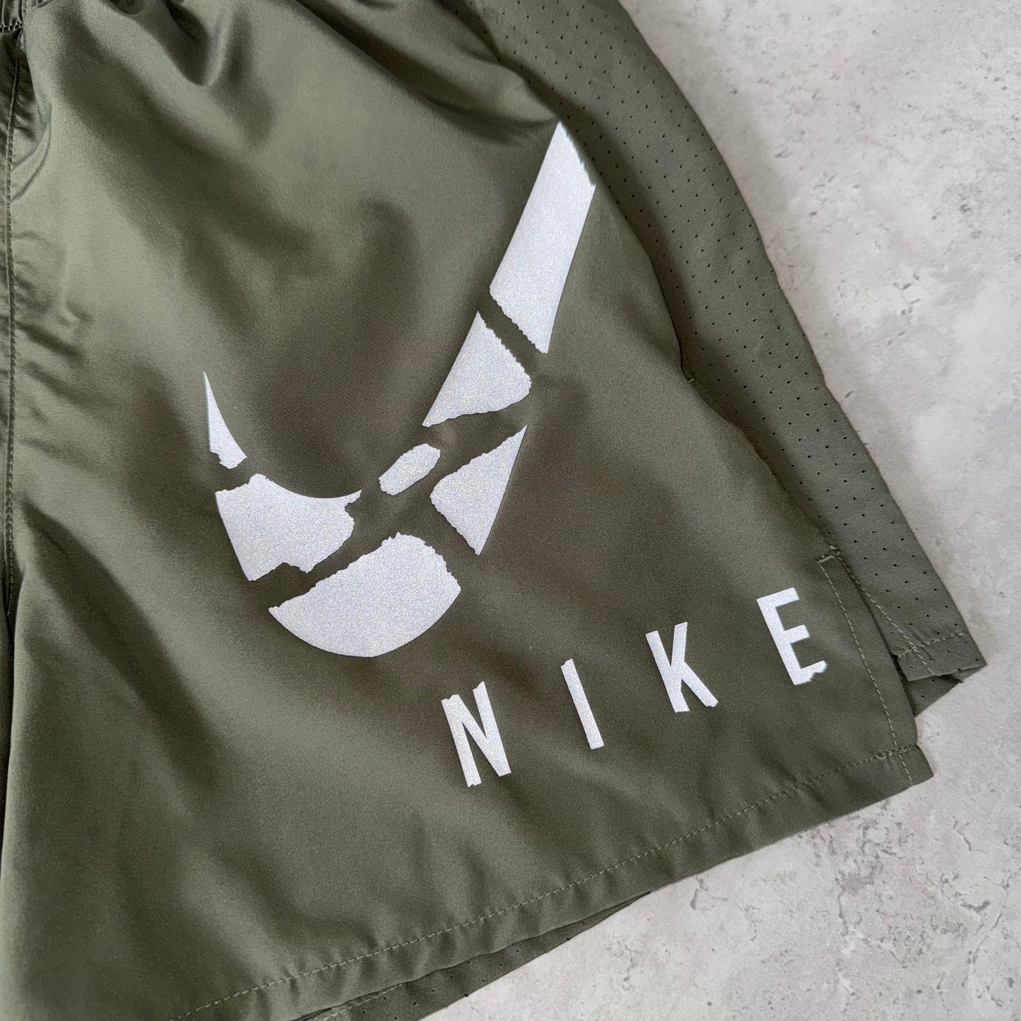 Nike Khaki Division Running Shorts