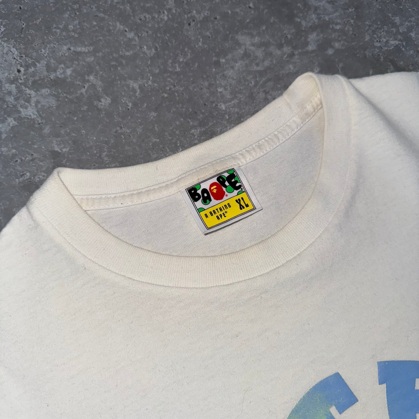 Bape A Bathing Ape Tie Dye Twist T Shirt