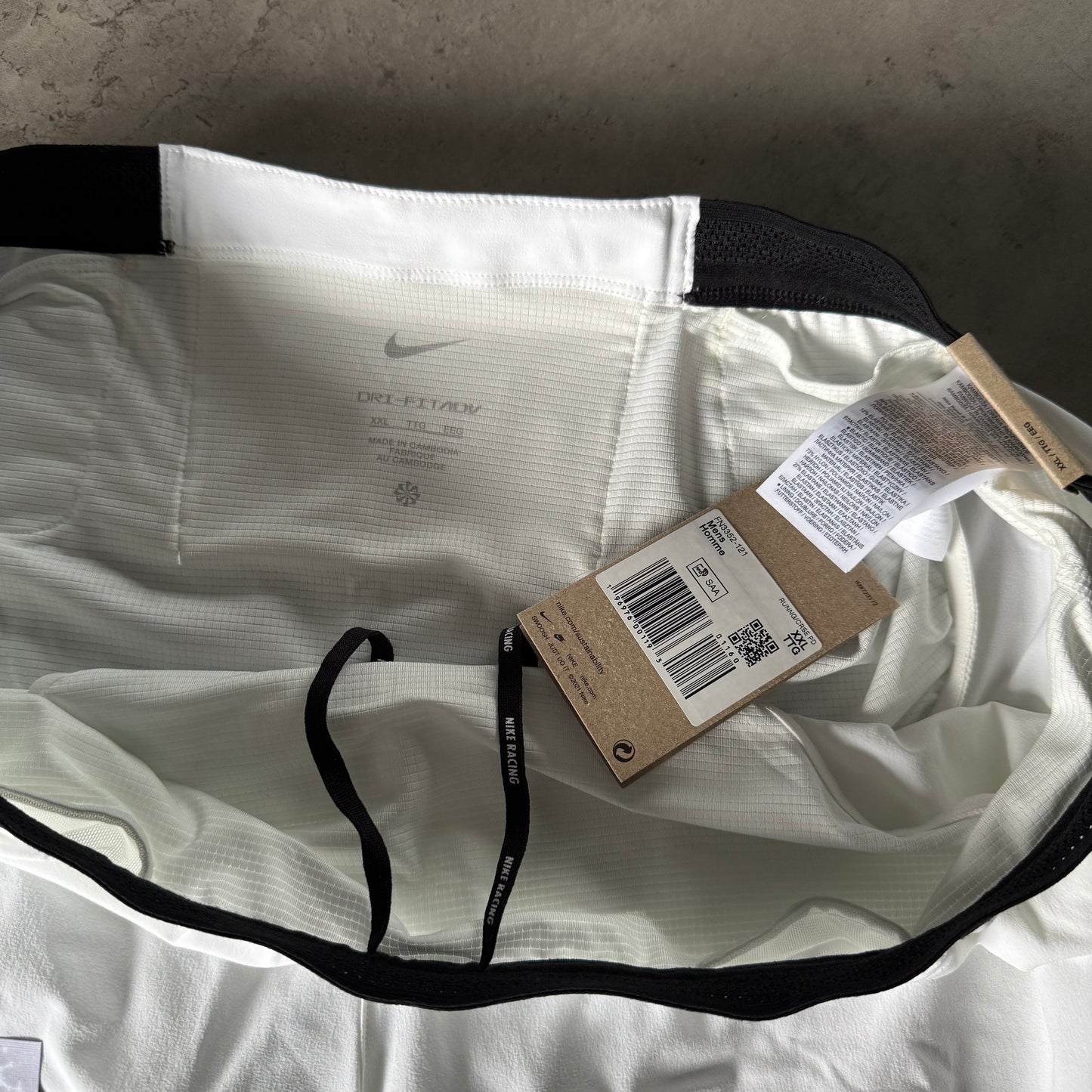 Nike Aeroswift ADV White Shorts