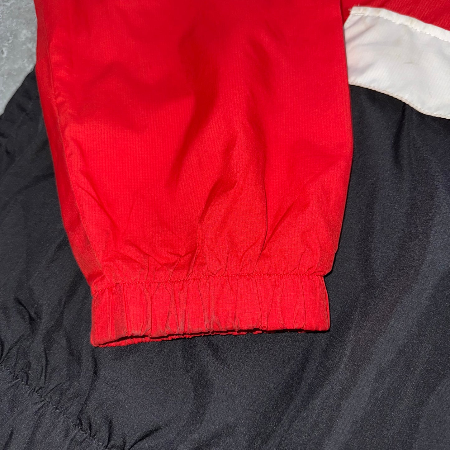 Nike Air Red Half Zip Windbreaker