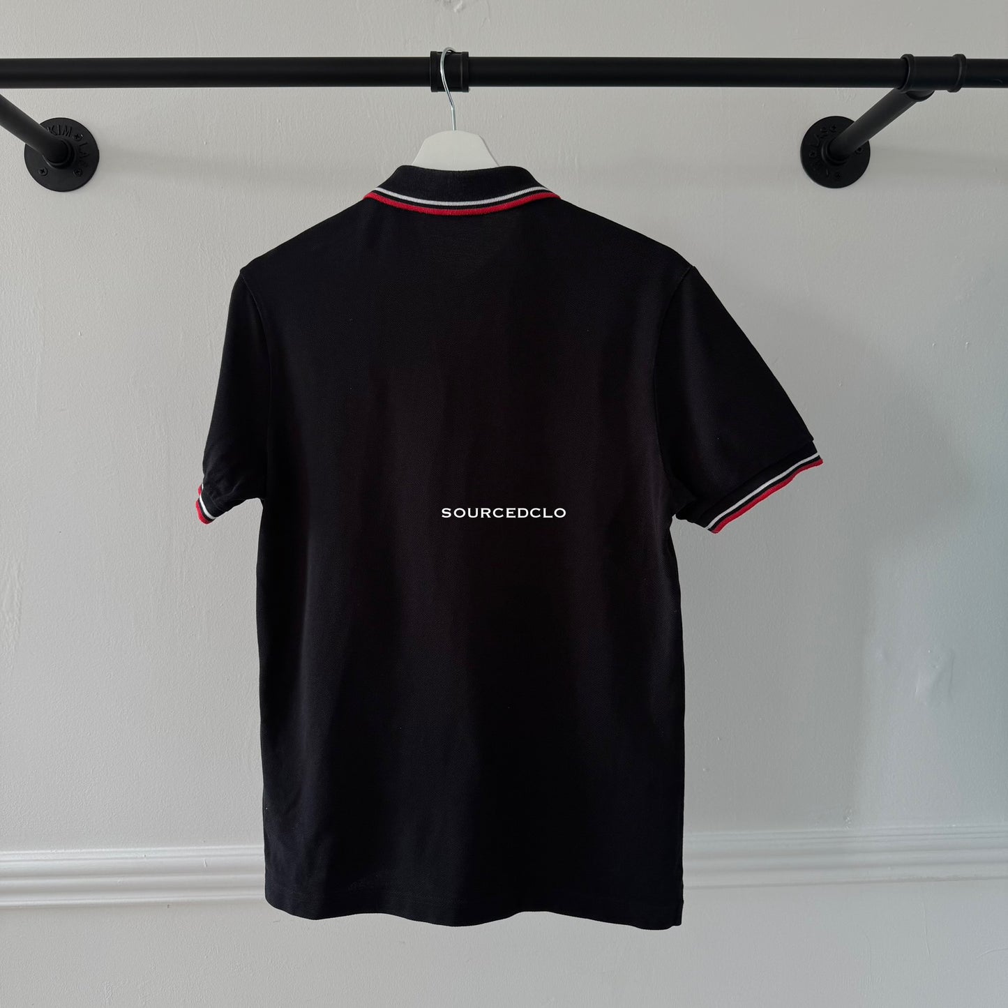 Prada Black Polo Shirt
