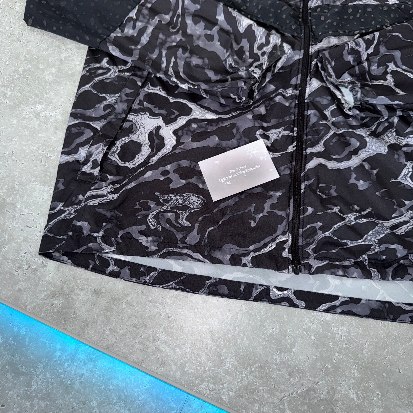 Nike Grey Galaxy Windbreaker Jacket