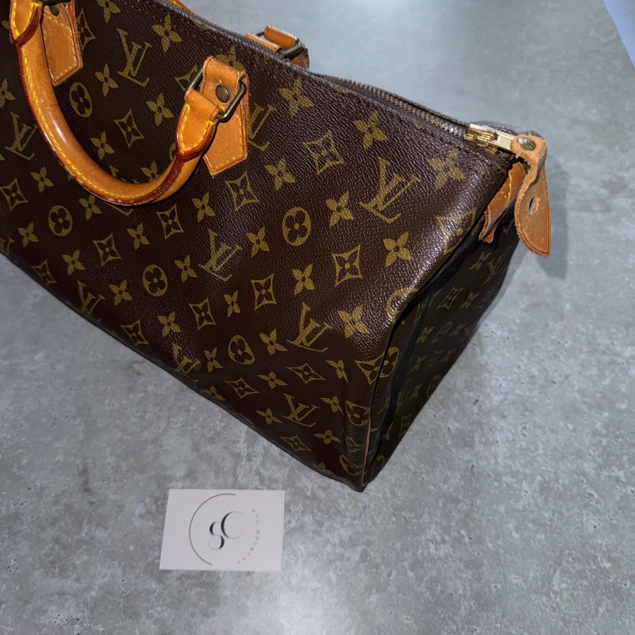 Vintage Louis Vuitton Speedy 35 Bag