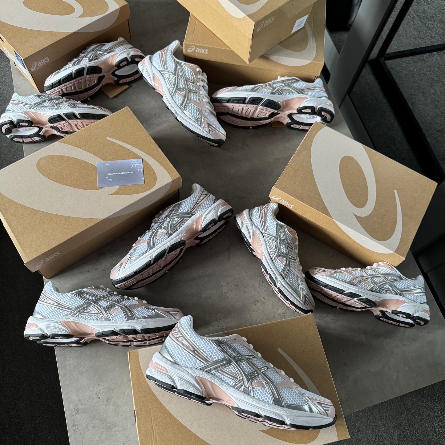 Asics Gel 1130 Neutral Pink Trainers