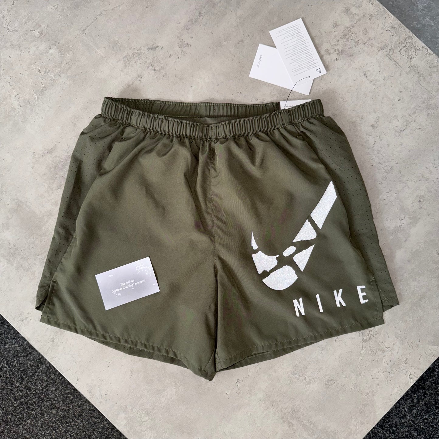 Nike Khaki Division Running Shorts