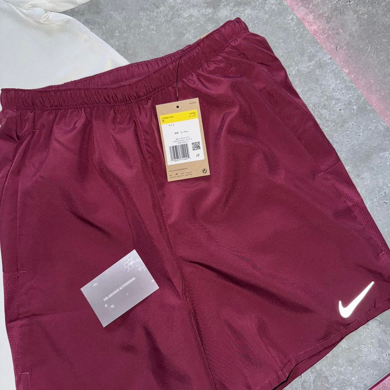 Nike White Miler Short Set