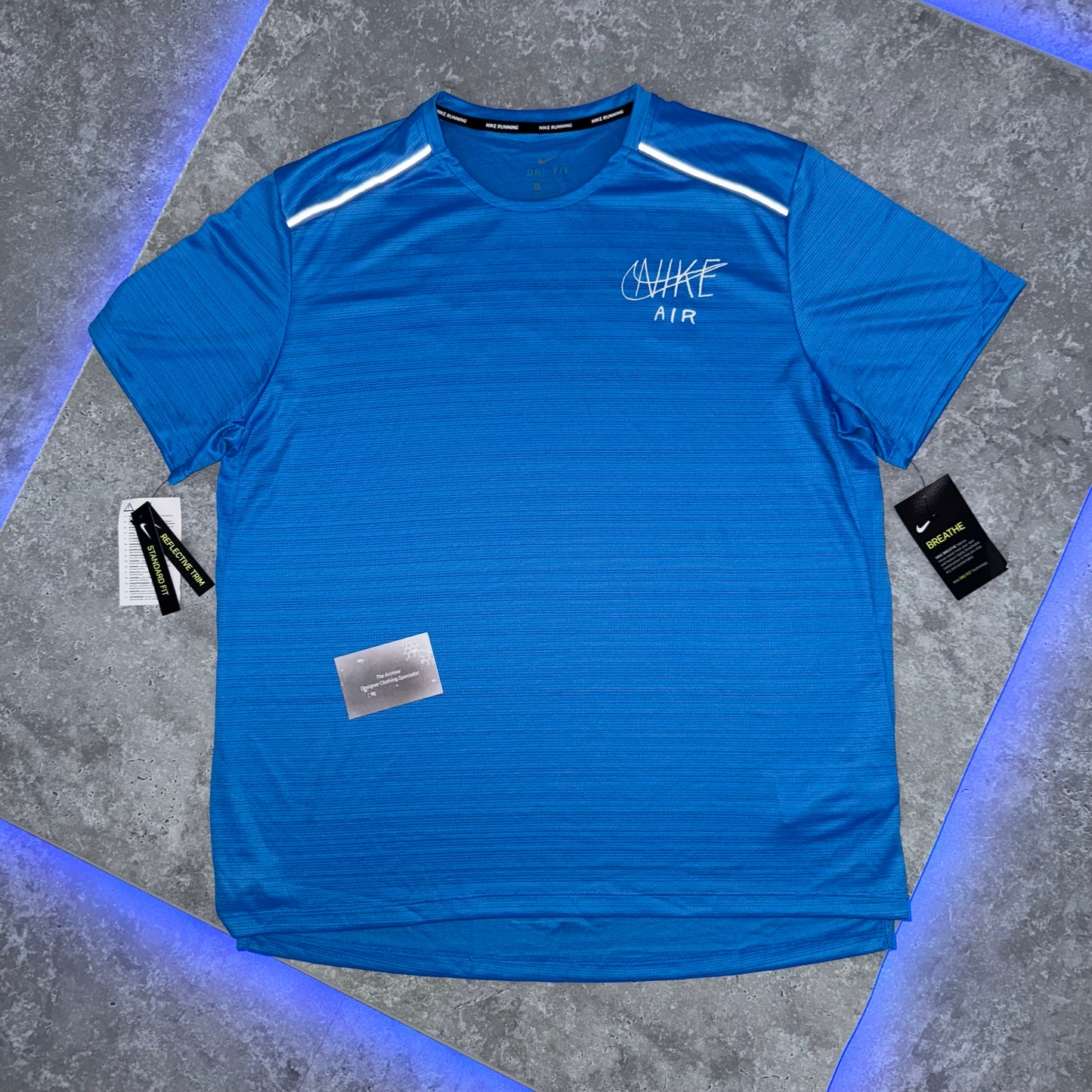 Nike Air Blue 1.0 Miler T Shirt