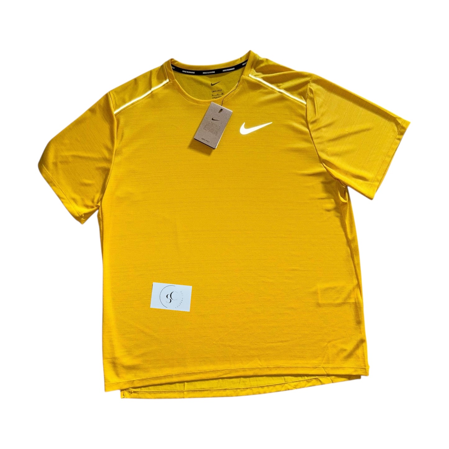 Nike Vivid Sulphur Yellow 1.0 Miler T Shirt