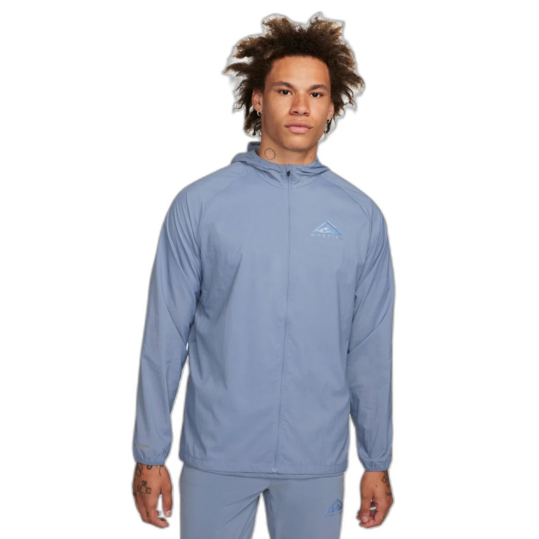 Nike Blue Trial Windbreaker Jacket