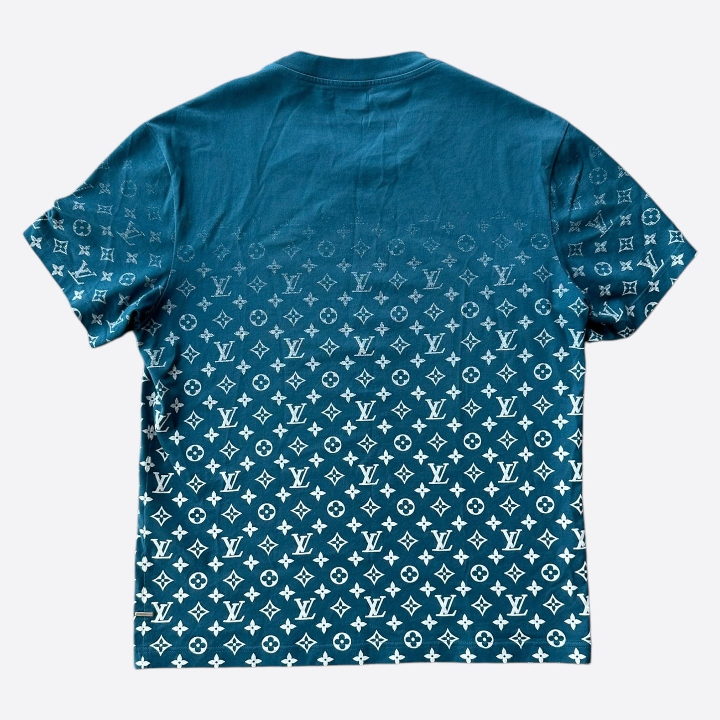 Louis Vuitton Blue Gradient Monogram T Shirt