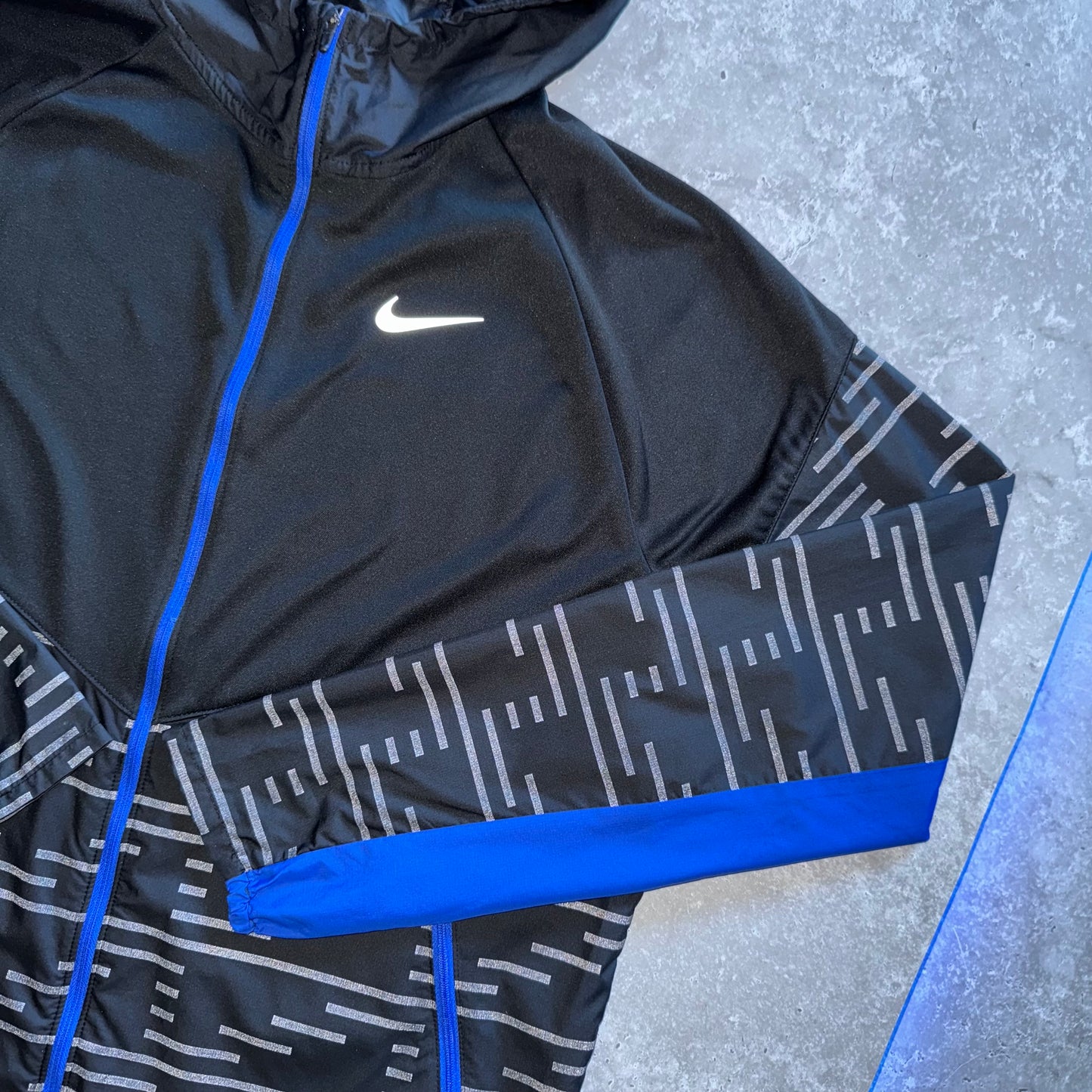 Nike Division Flash Black Windbreaker Jacket