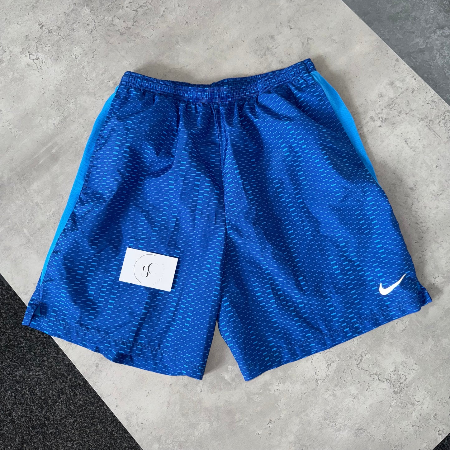 Nike Blue Repel Challenger Shorts