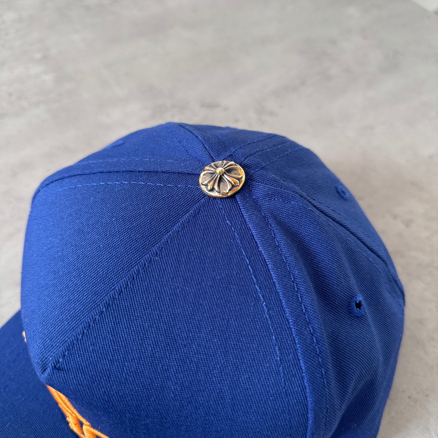 Chrome Hearts Blue Baseball Cap