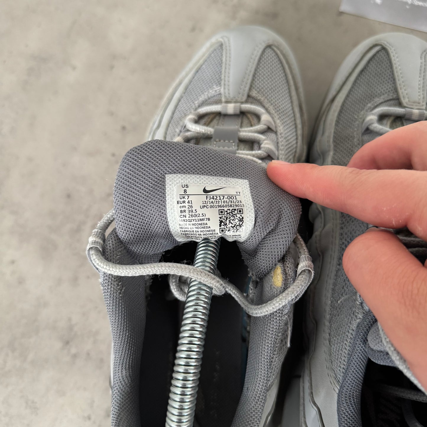 Nike Air Max 95 Wolf Grey Trainers