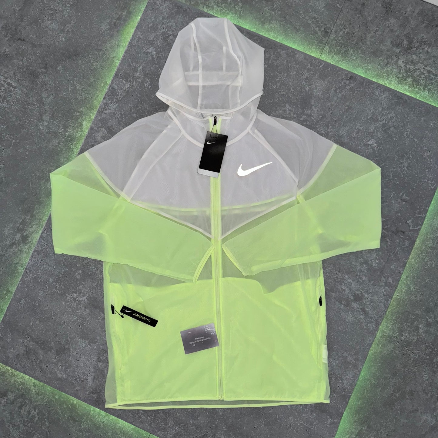 Nike Green White Windrunner