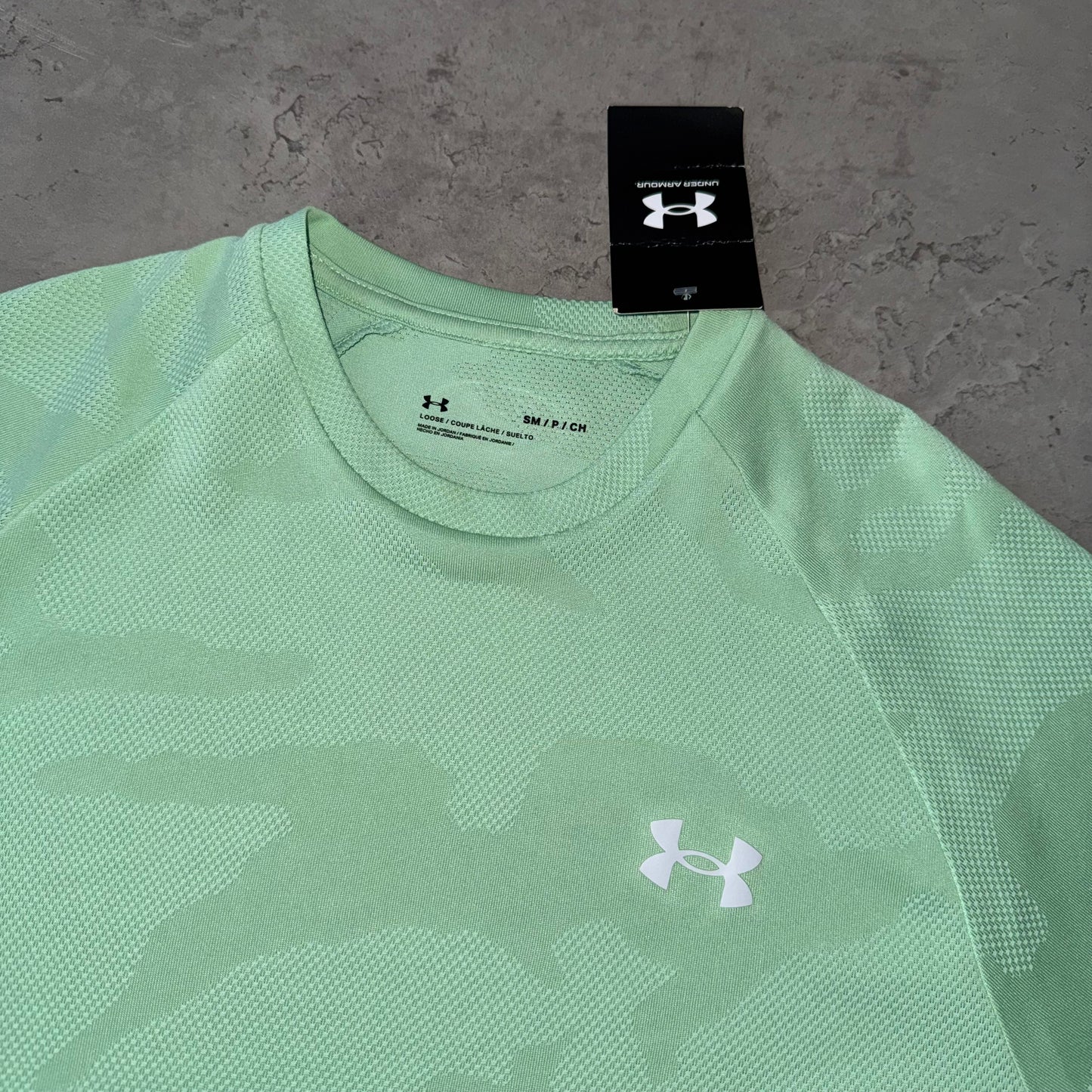 Under Armour Mint Green Camouflage T Shirt