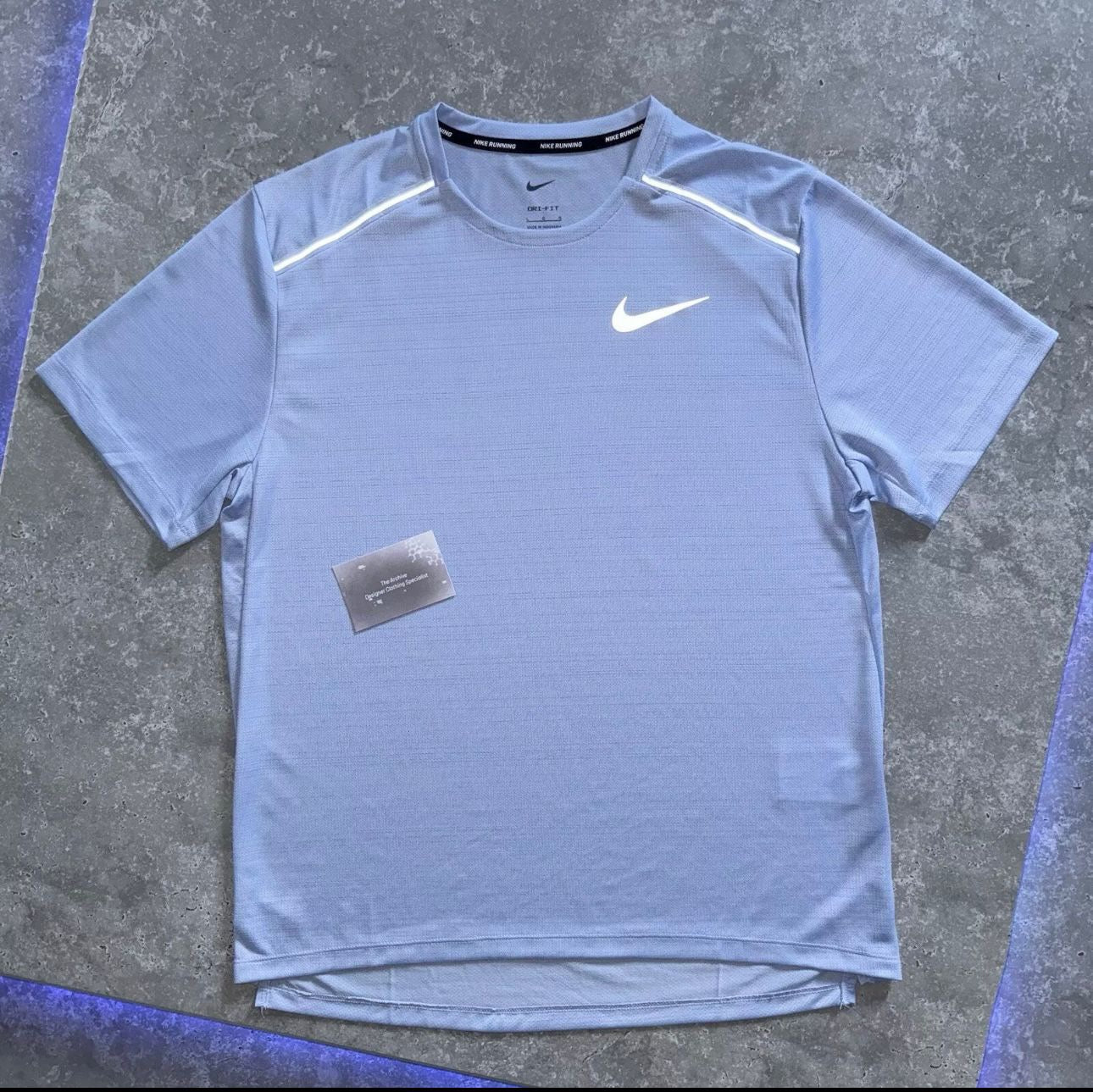 Nike 1.0 Cobalt Bliss Miler T Shirt