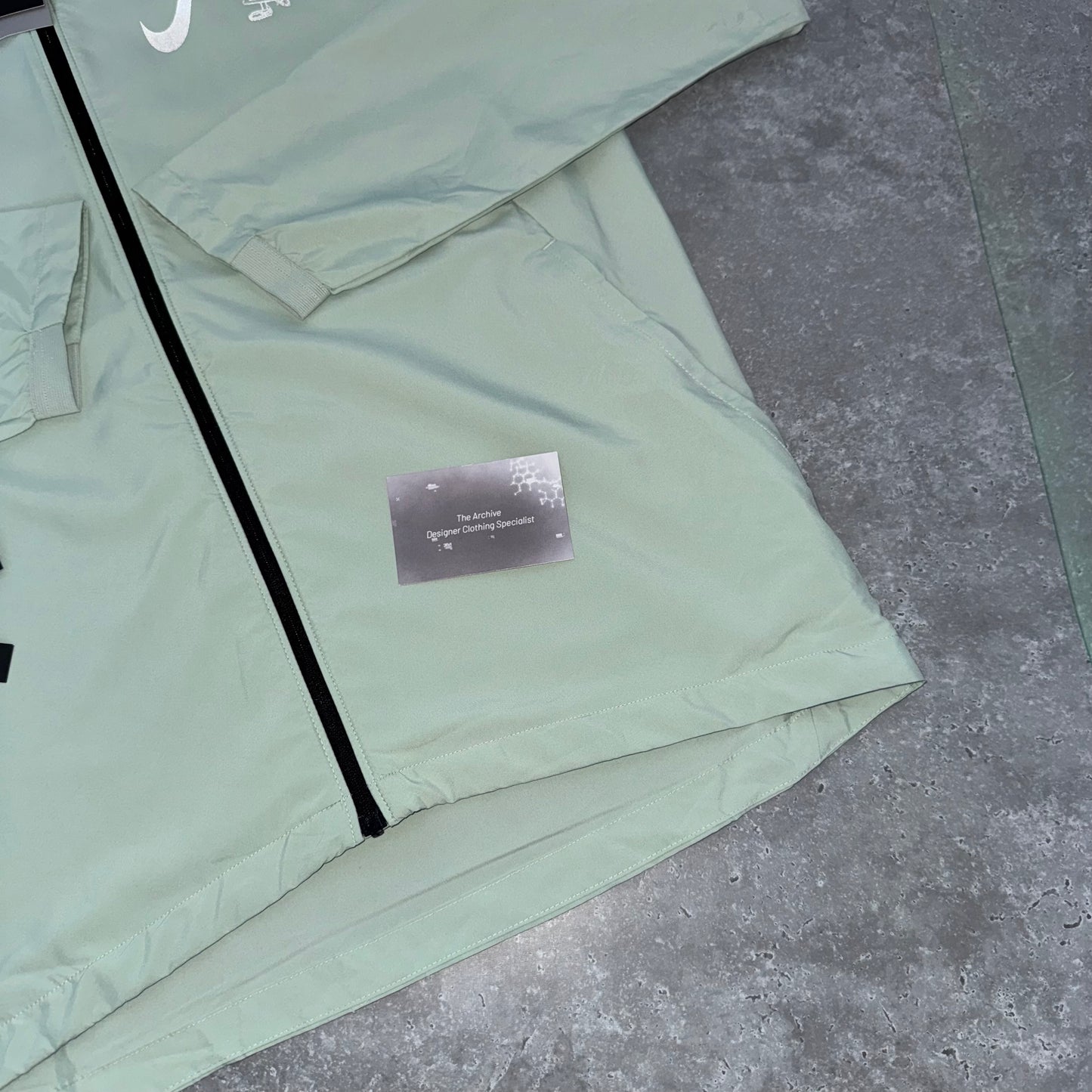 Nike Light Green Wild Run Windbreaker