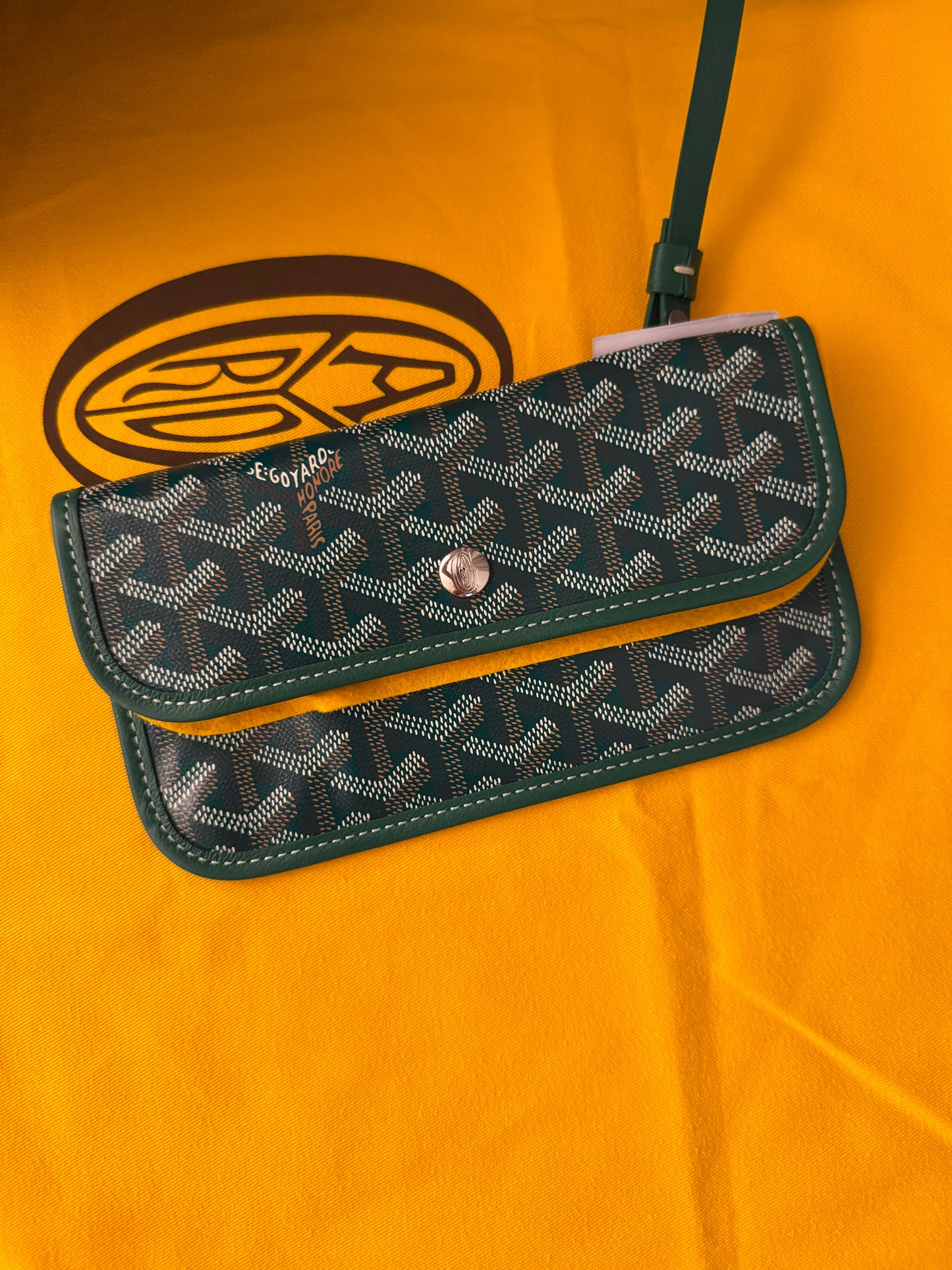 Goyard ST Louis Green Tote Bag
