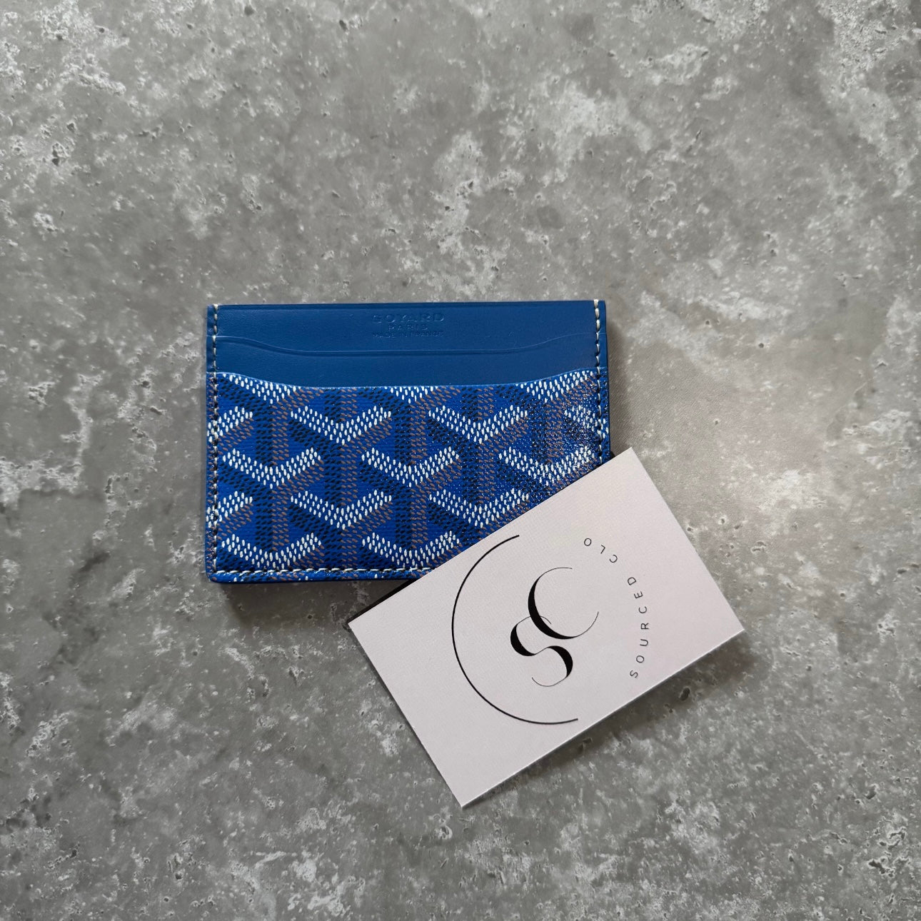Goyard Sky Blue Sulpice Cardholder