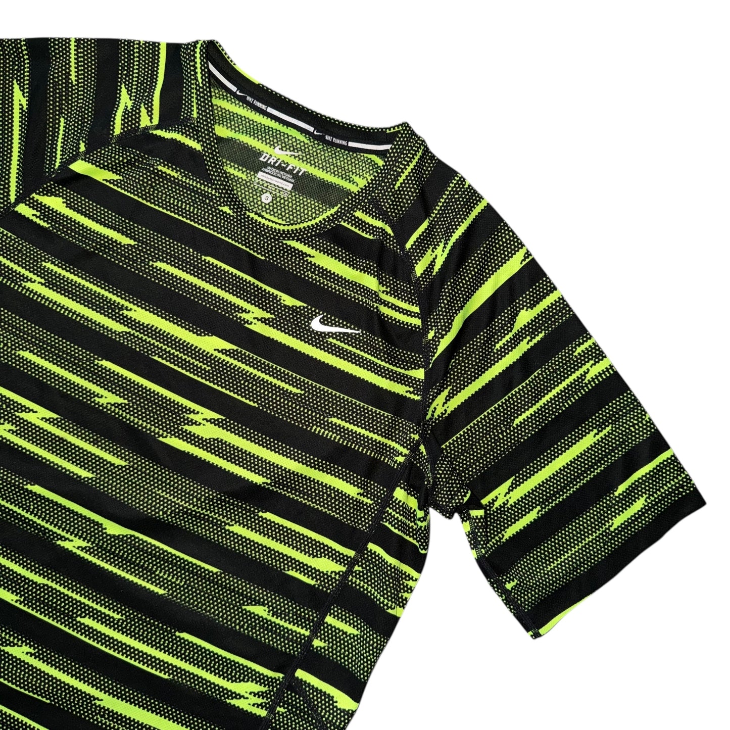 Nike Green Volt Glitch T Shirt