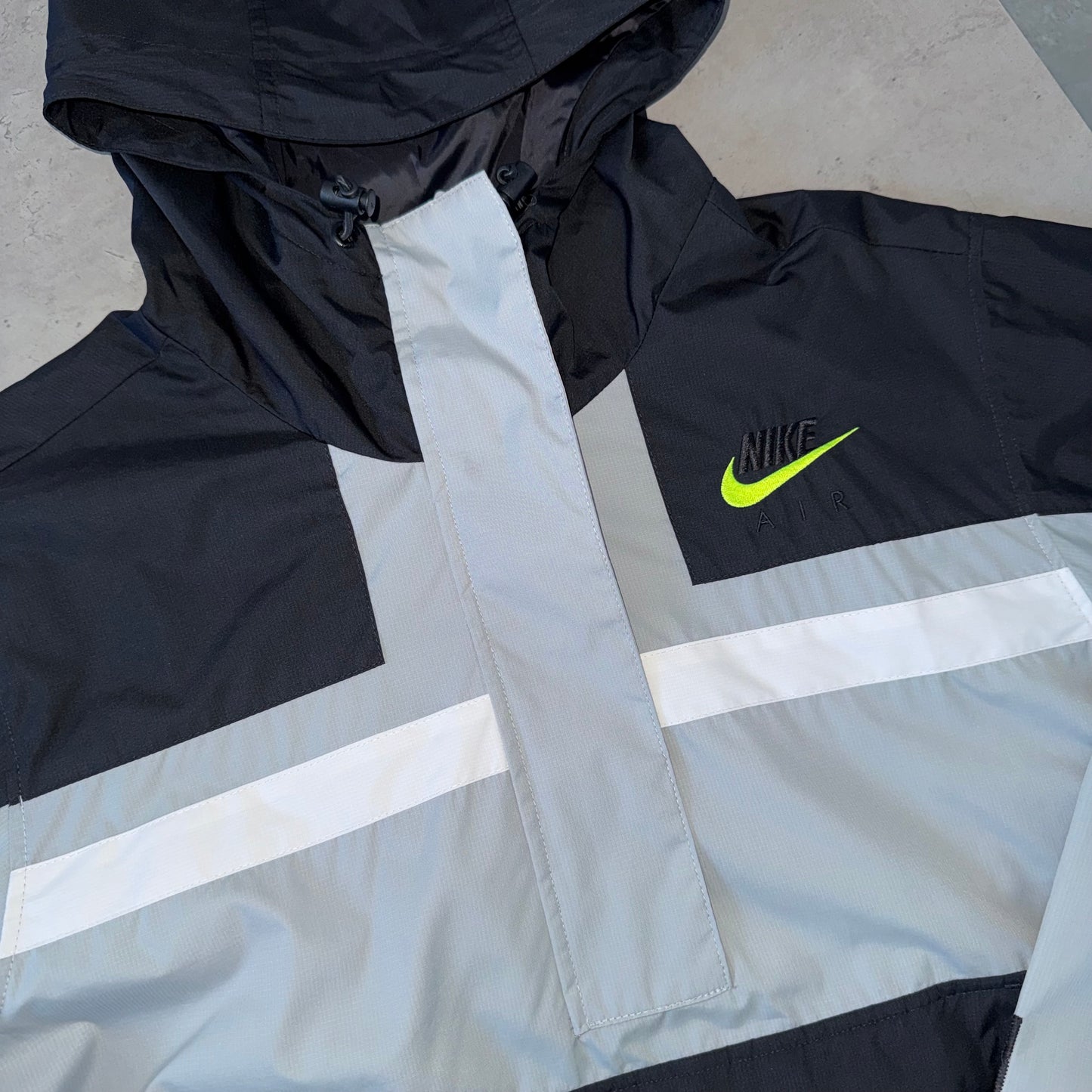 Nike Air Grey Half Zip Windbreaker
