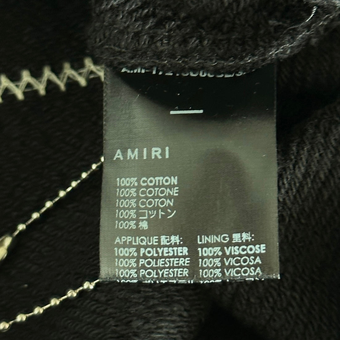 Amiri Hawaii Black Hoodie