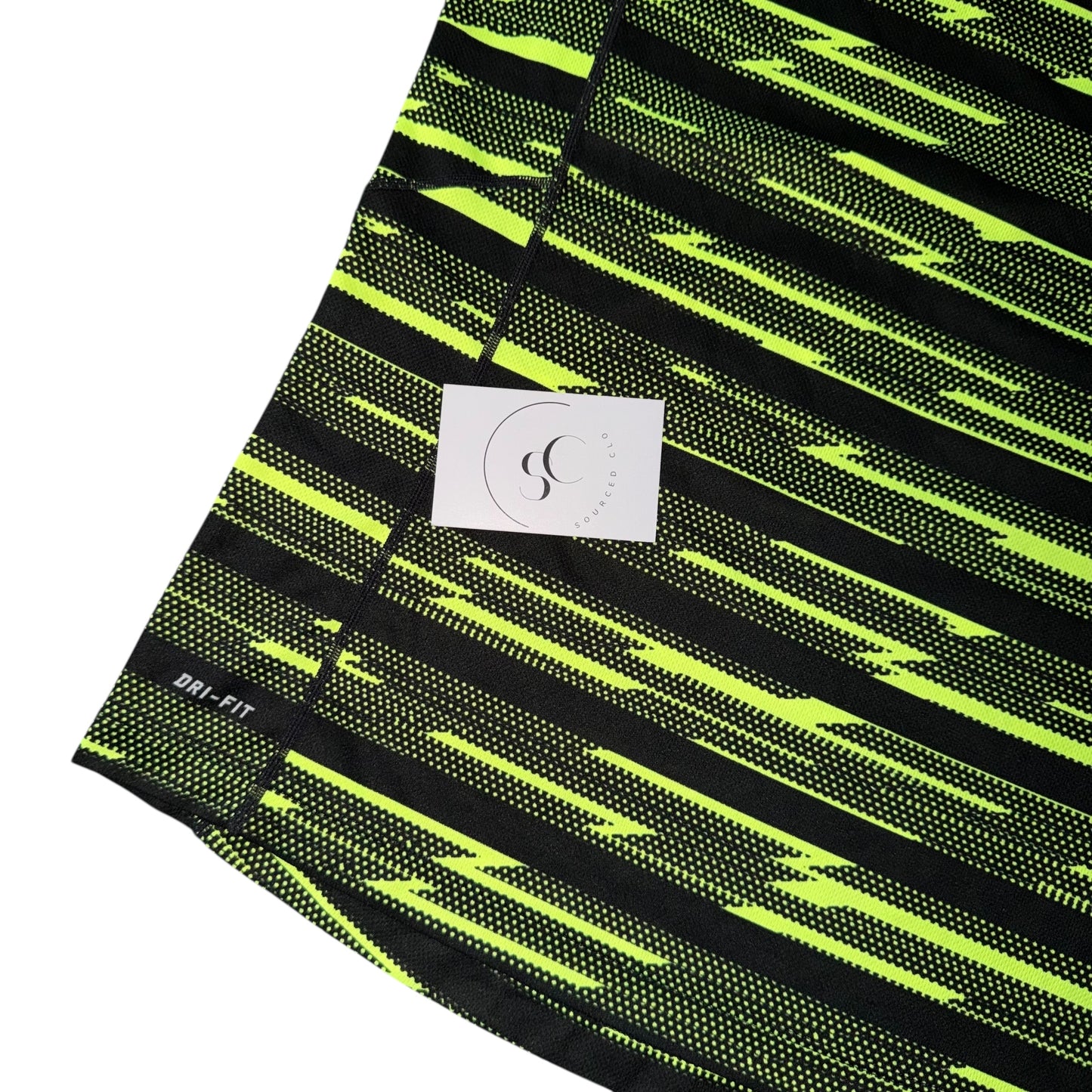 Nike Green Volt Glitch T Shirt