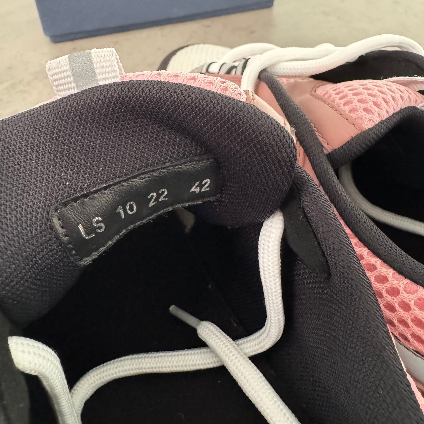 Dior B22 Pink White Black Trainers