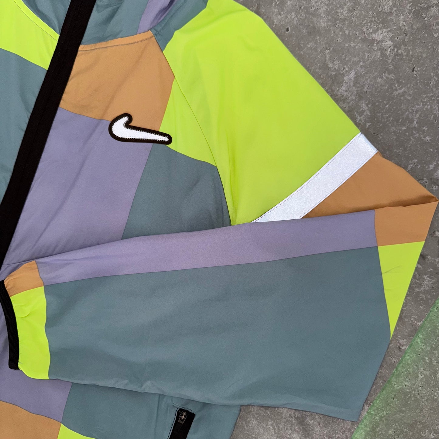 Nike Panel Patchwork Windbreaker Running Jacket
