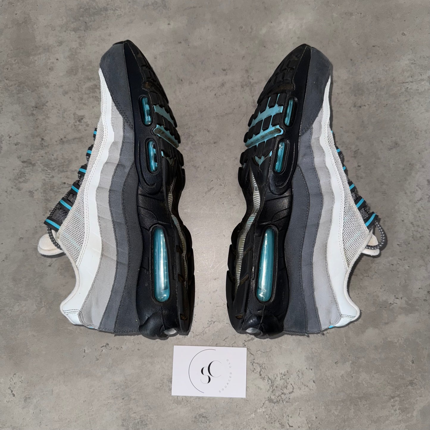 Nike Baltic Blue Air Max 95 Trainers