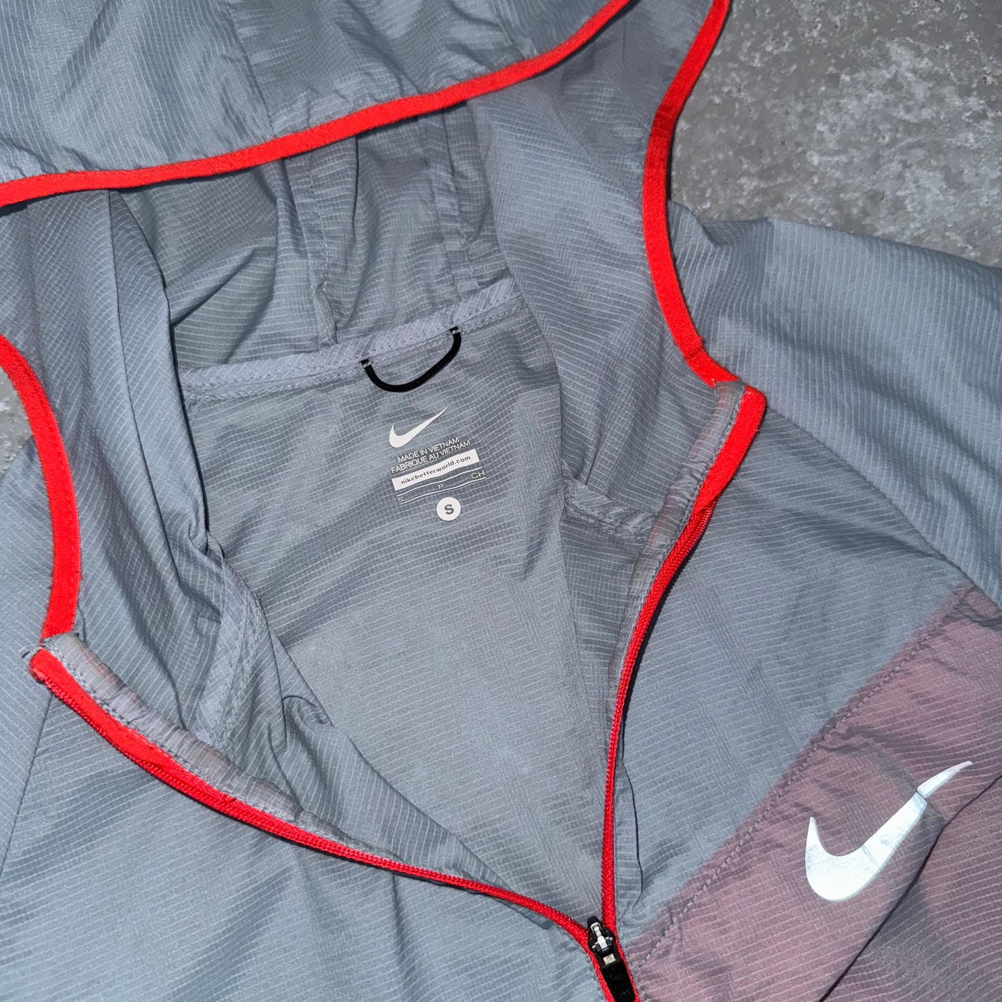 Nike Grey Impossibly Light Windrunner