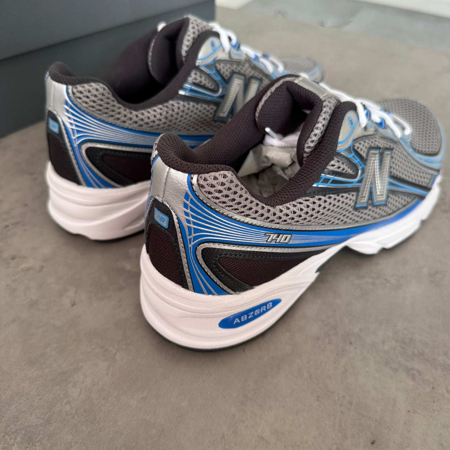New Balance 740 Blue Trainers