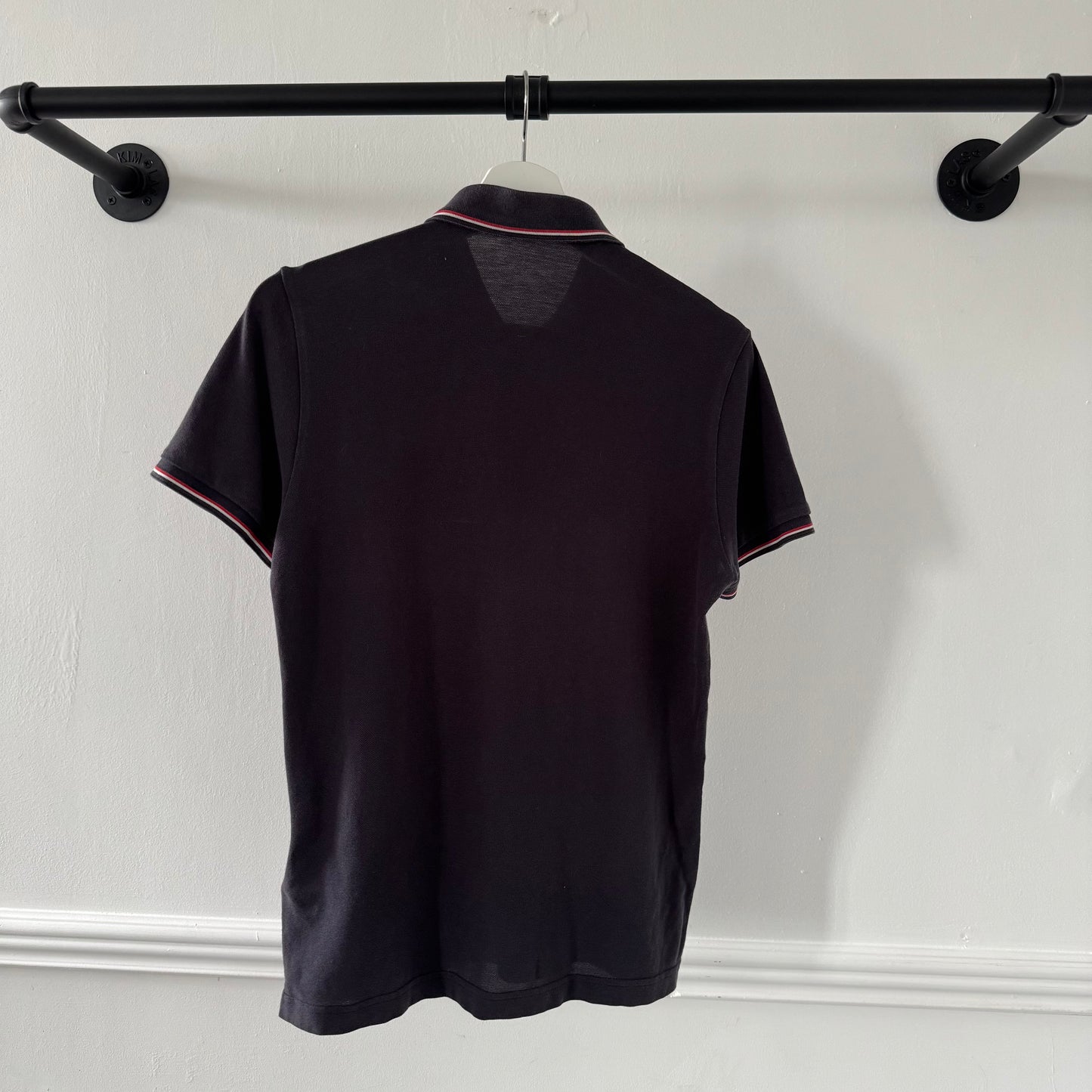 Moncler Black Polo Shirt