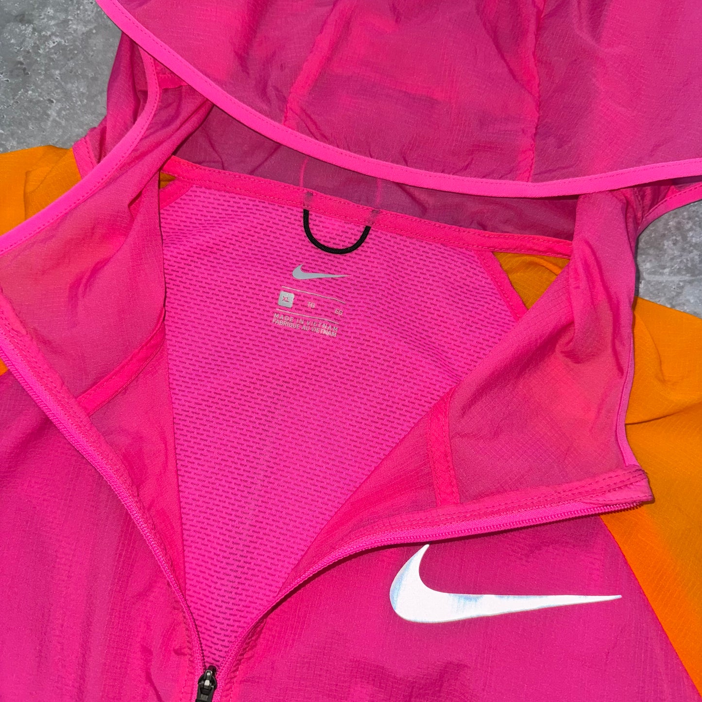 Nike Pink & Orange Windrunner Jacket