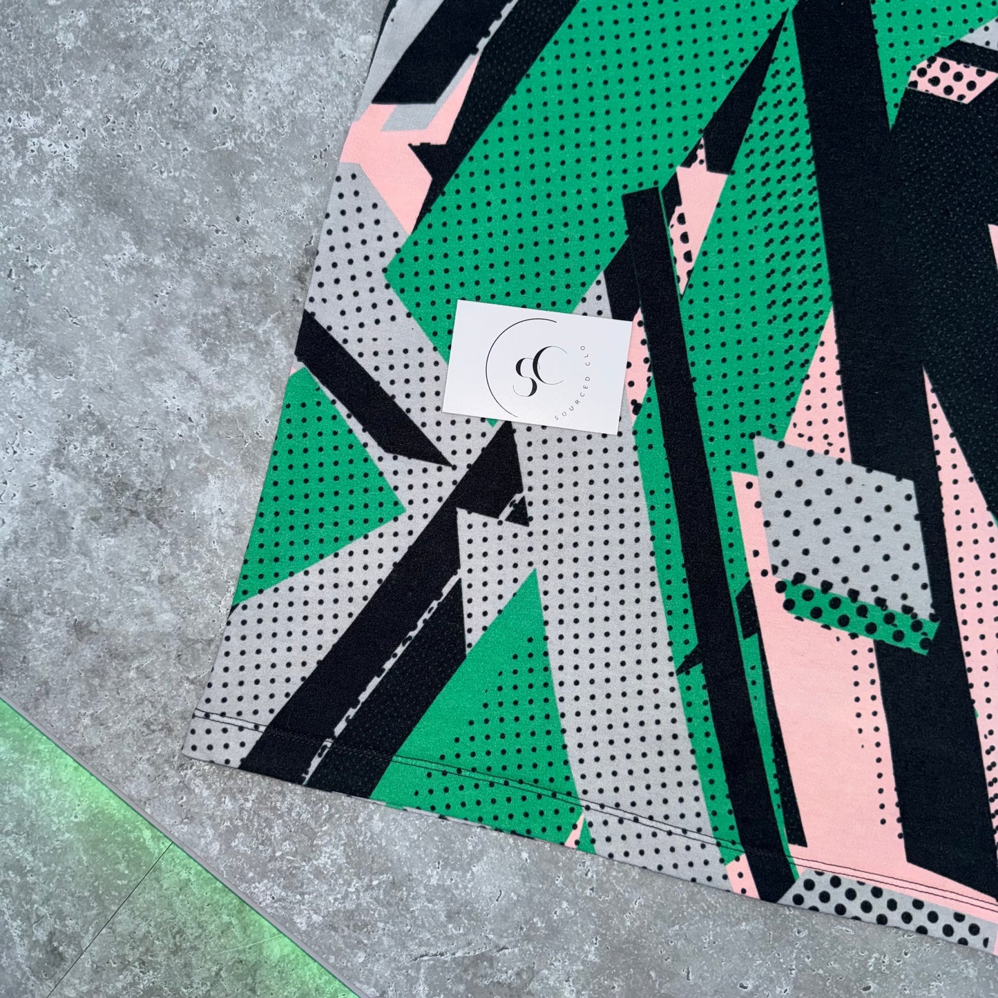 Nike Geometric Pink Miler T Shirt