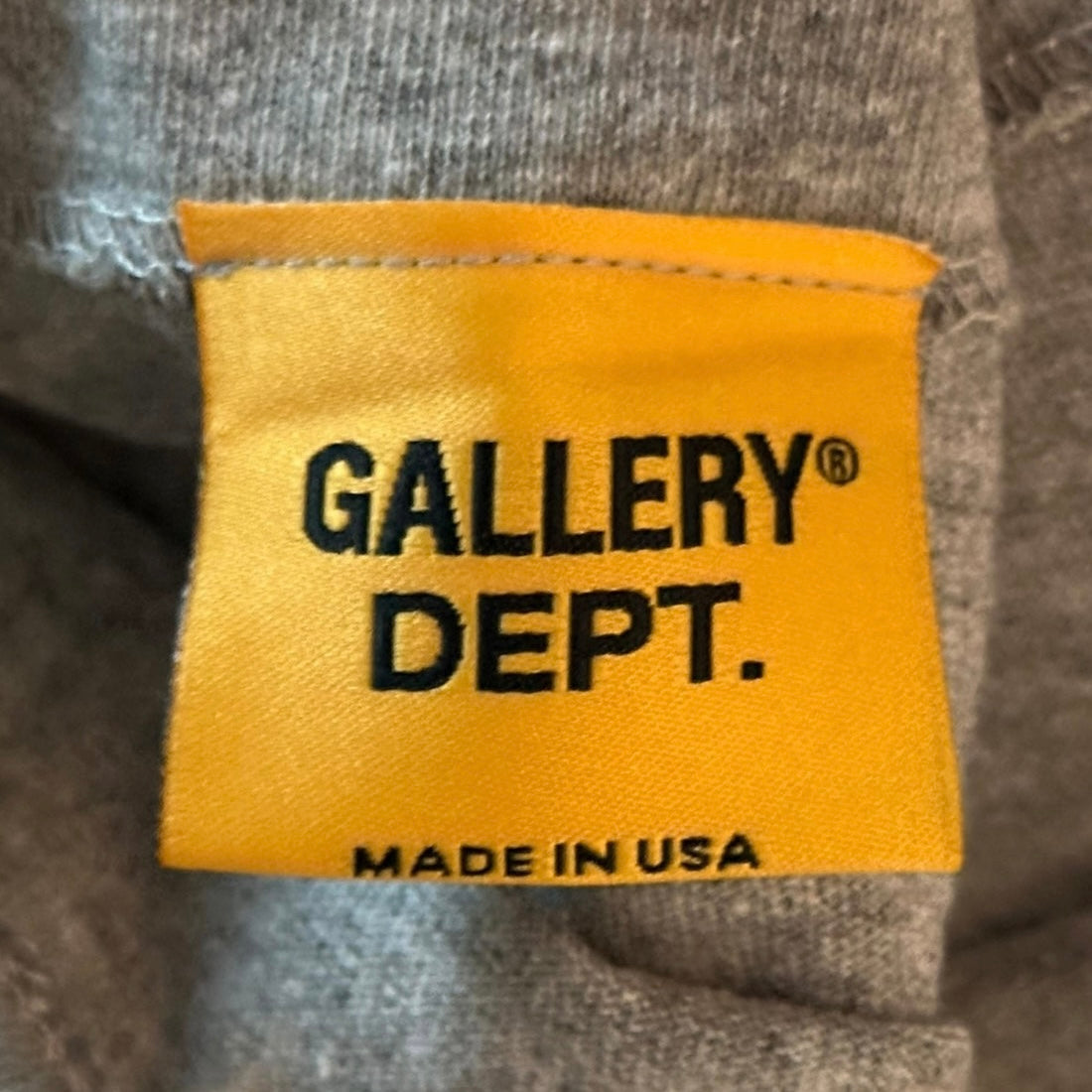 Gallery Dept Grey Souvenir Longsleeve T Shirt