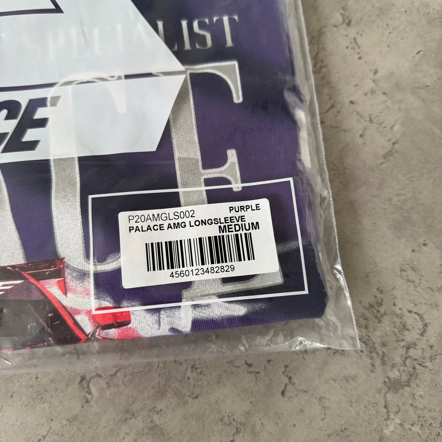 Palace AMG Purple Longsleeve T Shirt