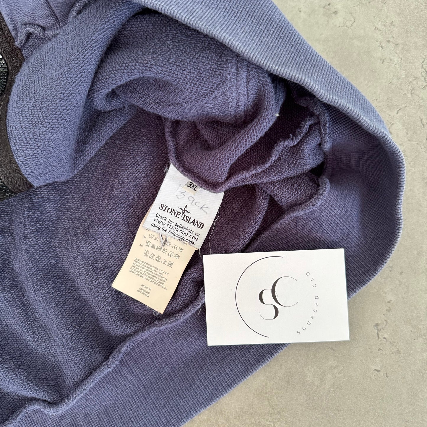 Stone island 2014 Navy Zip Jumper