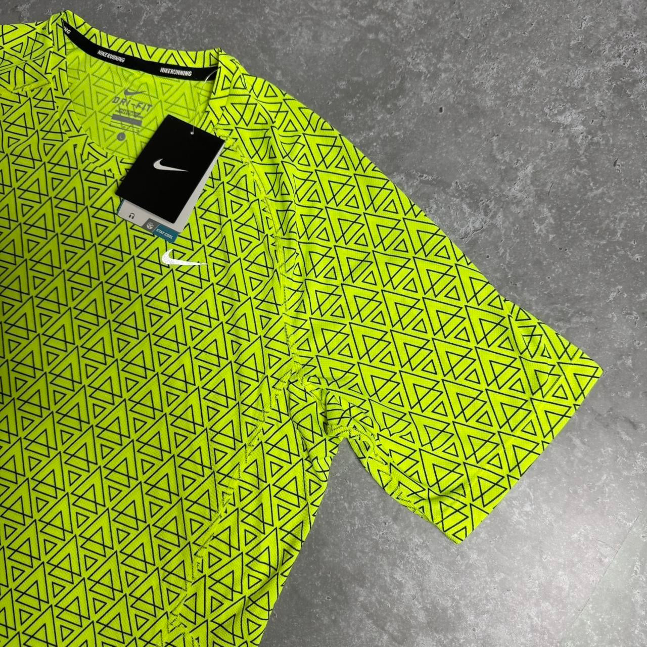 Nike Hex Green Miler T Shirt