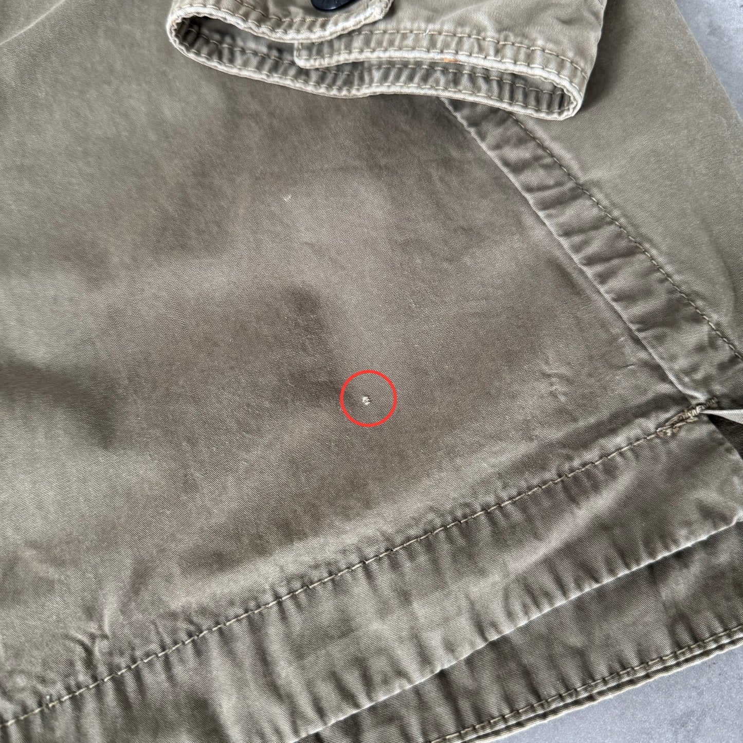 Stone Island 2019 Camel Cotton Zipped Overshirt
