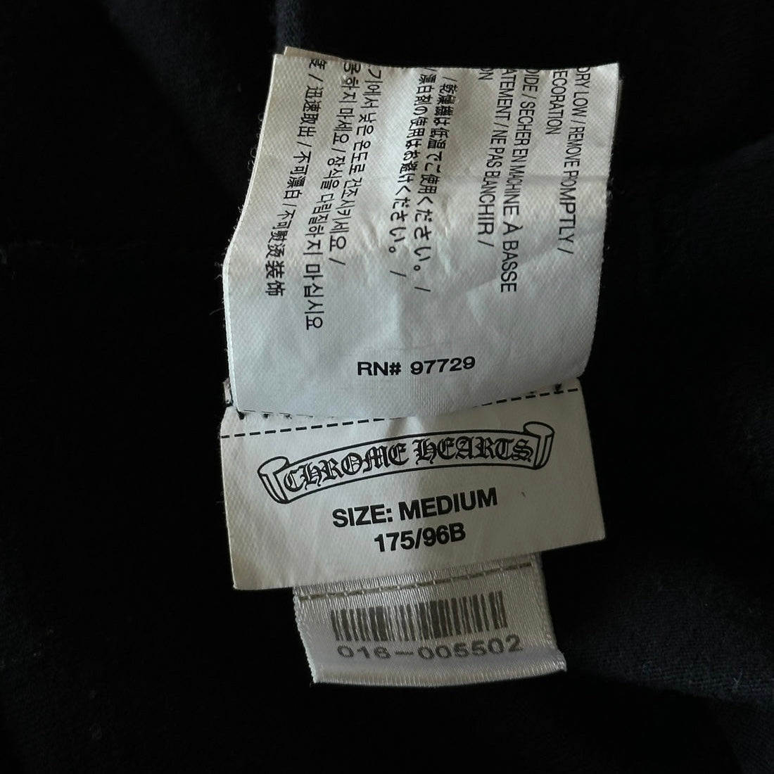Chrome Hearts Malibu Black Logo T Shirt