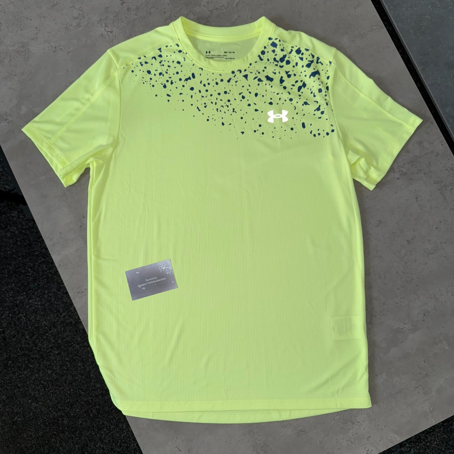 Under Armour Paint Splatter Neon T Shirt