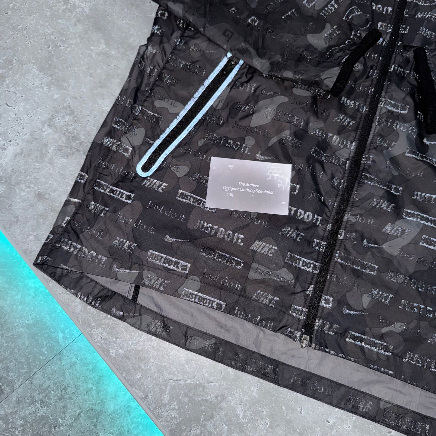 Nike Ghost Flash Black 3M Windbreaker