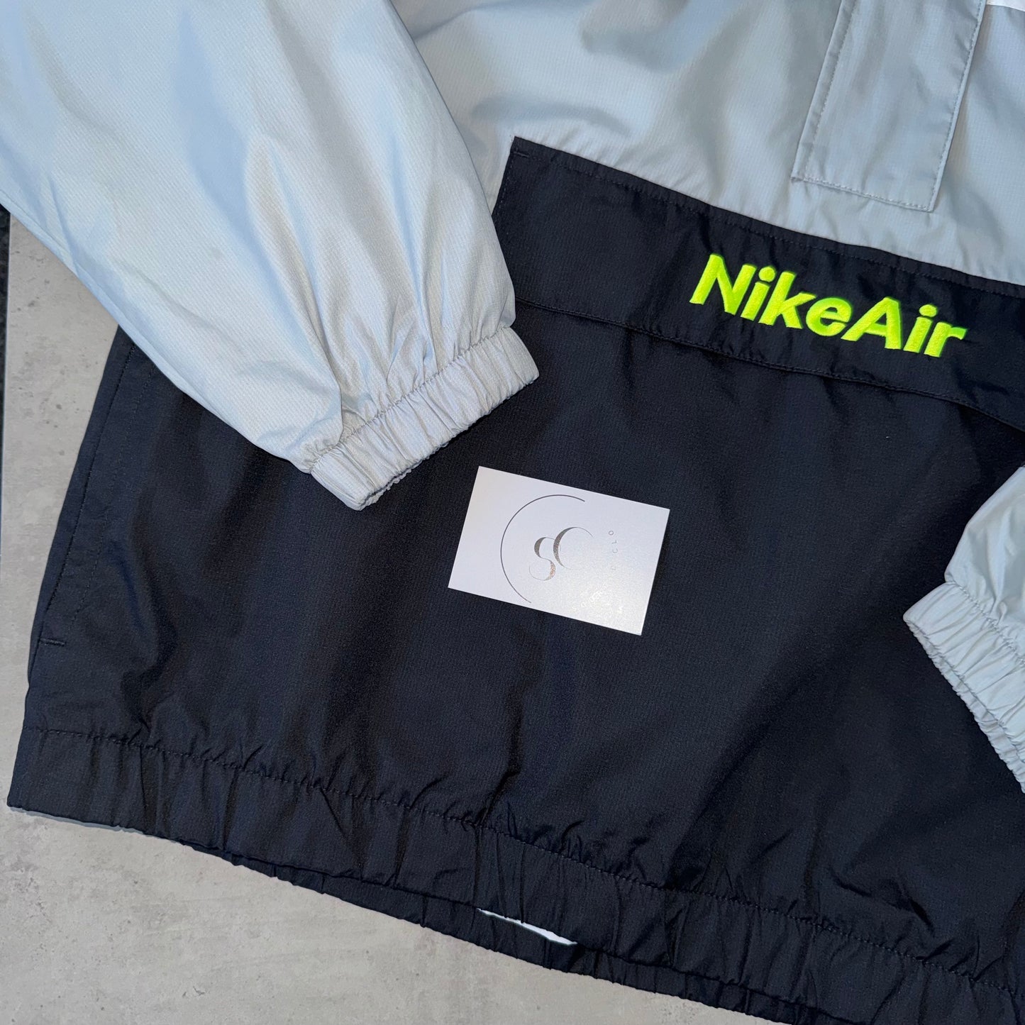 Nike Air Grey Half Zip Windbreaker