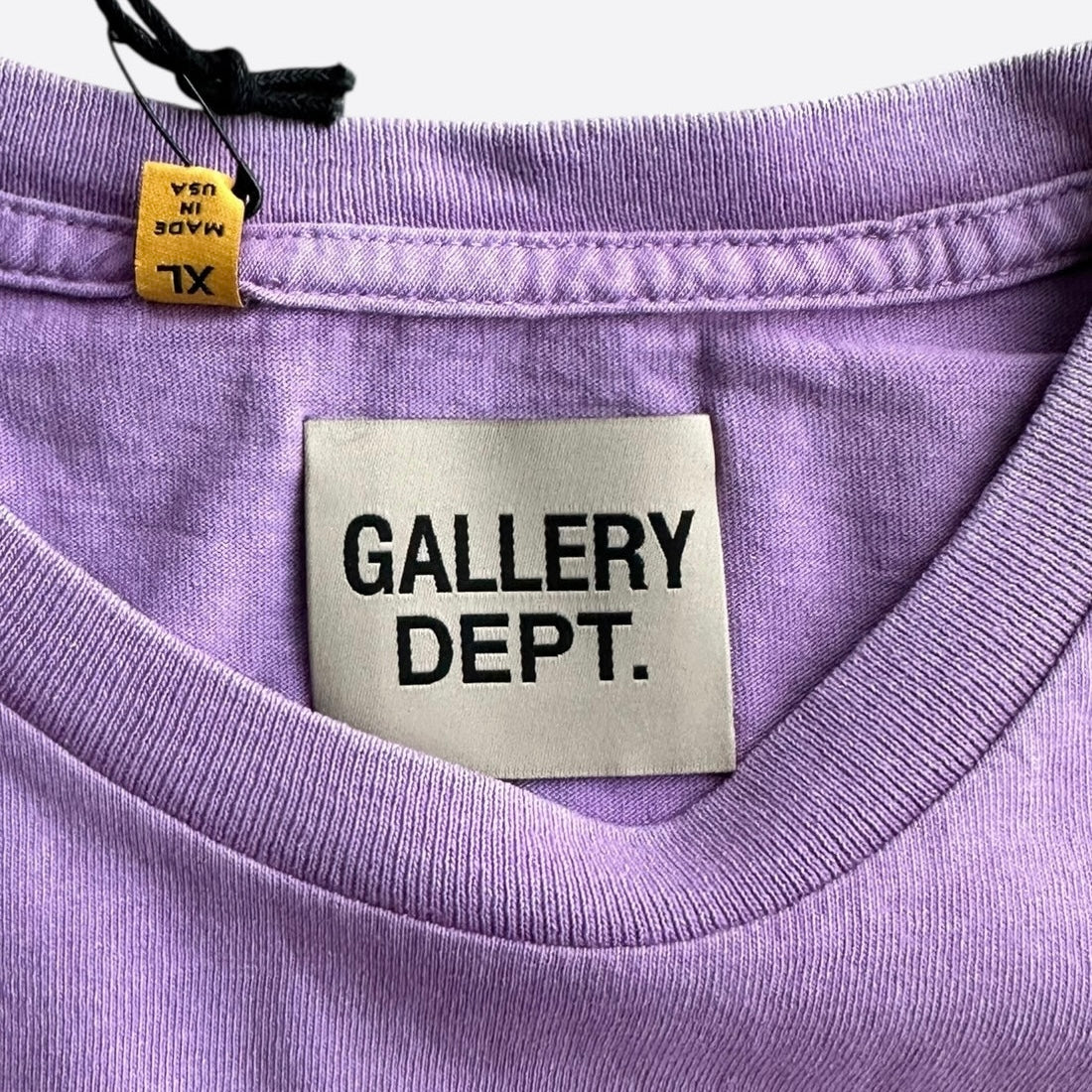 Gallery Dept Purple T Shirt