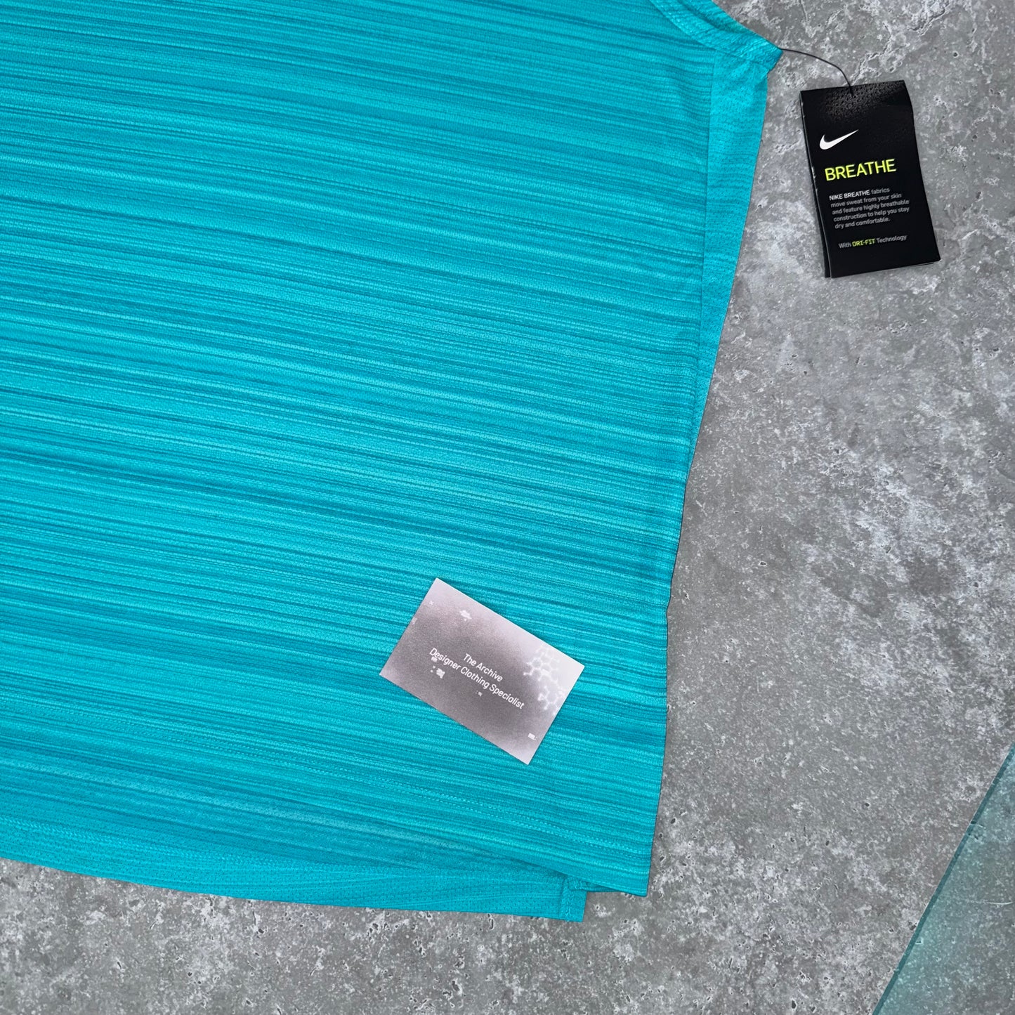 Nike Aqua Blue Miler Vest