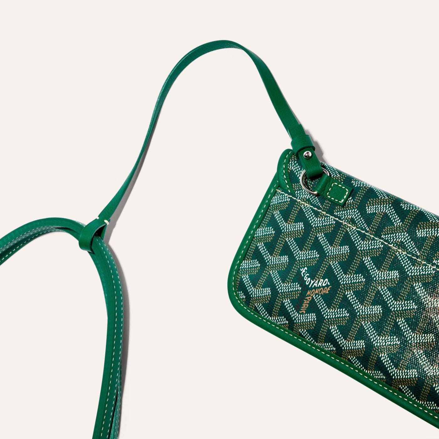 Goyard ST Louis Green Tote Bag