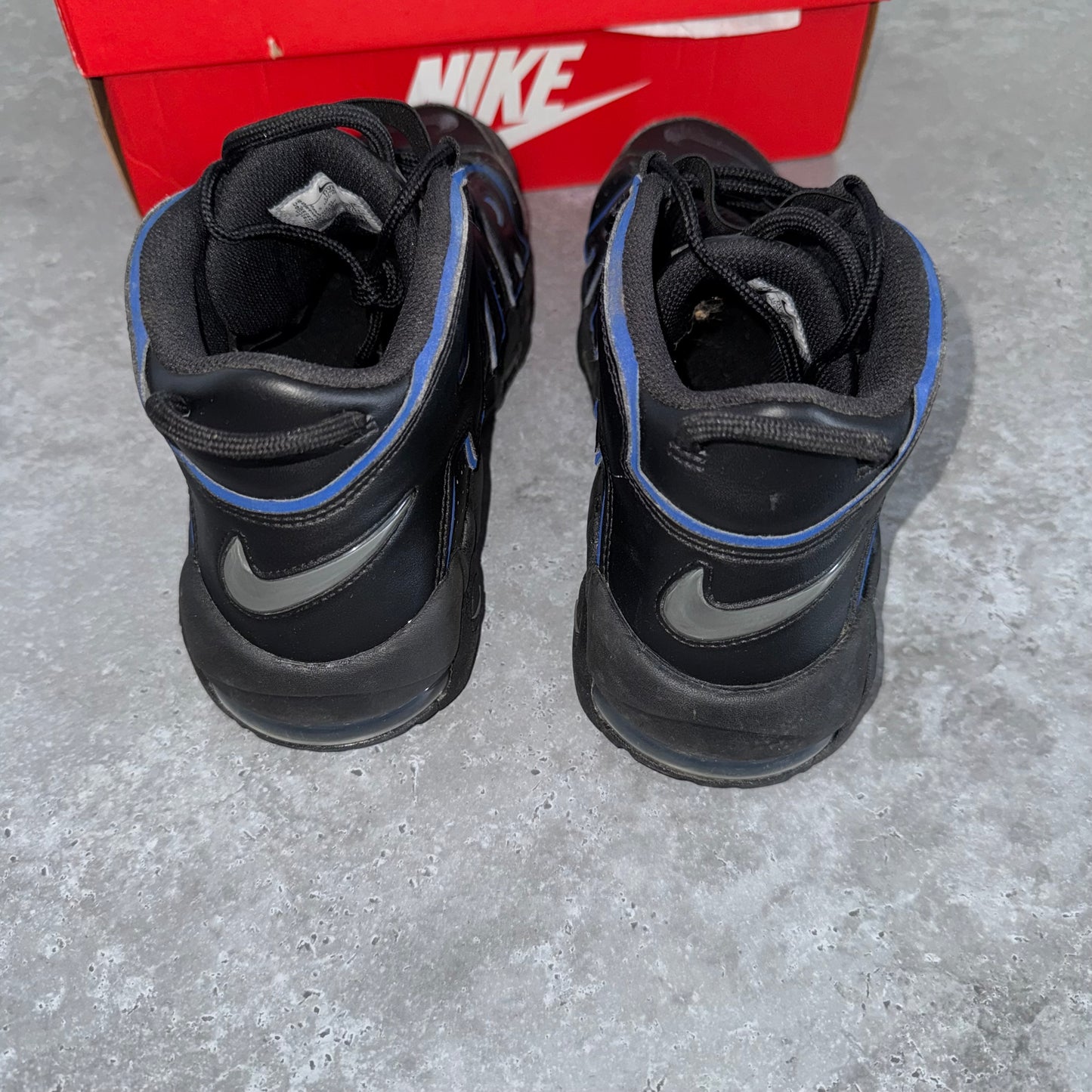 Nike Air More Uptempo 96 OG Black Blue Trainers